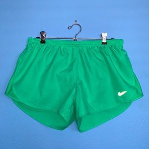 Mint Green Subtly Patterned Nike Dri-Fit Shorts